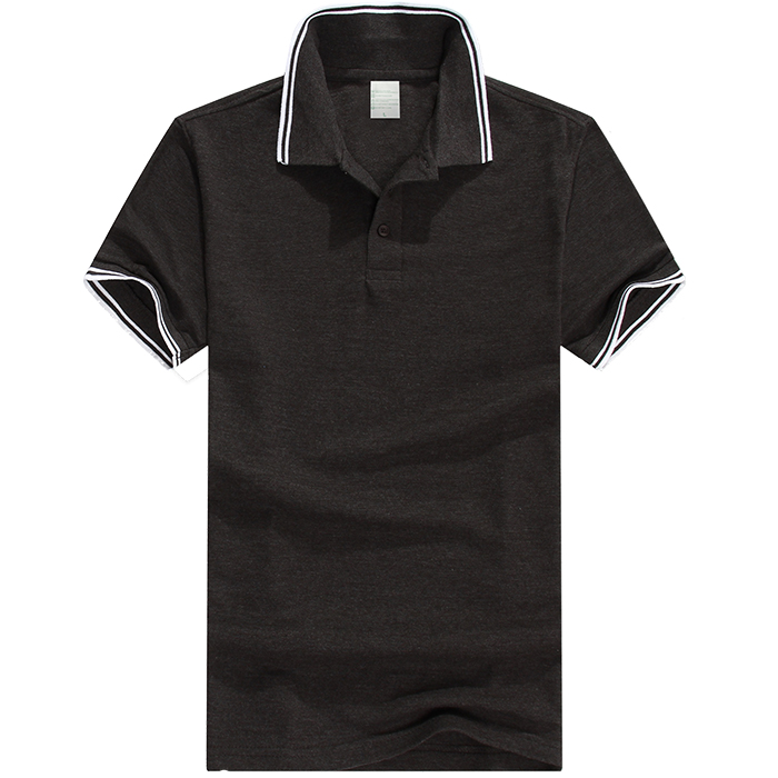 P-18 Striped Collar Polo Shirt (180g) - each印服裝訂造專門店