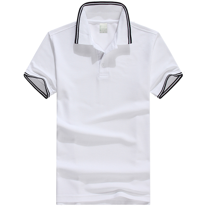 P-18 Striped Collar Polo Shirt (180g) - each印服裝訂造專門店