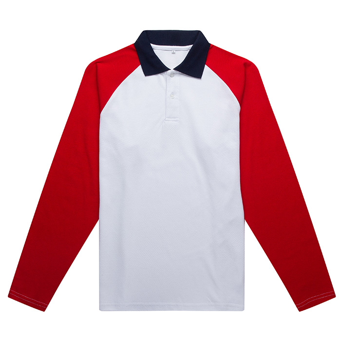 PT-07 Raglan Polo Shirt (Long-sleeved) - each印服裝訂造專門店