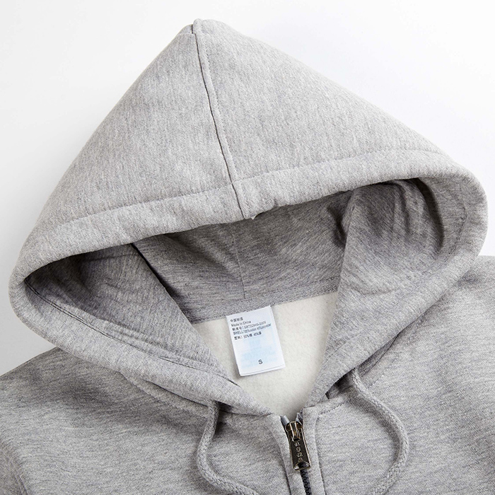 H-18 套頭帶絨連帽衛衣 (360g) - each印服裝訂造專門店