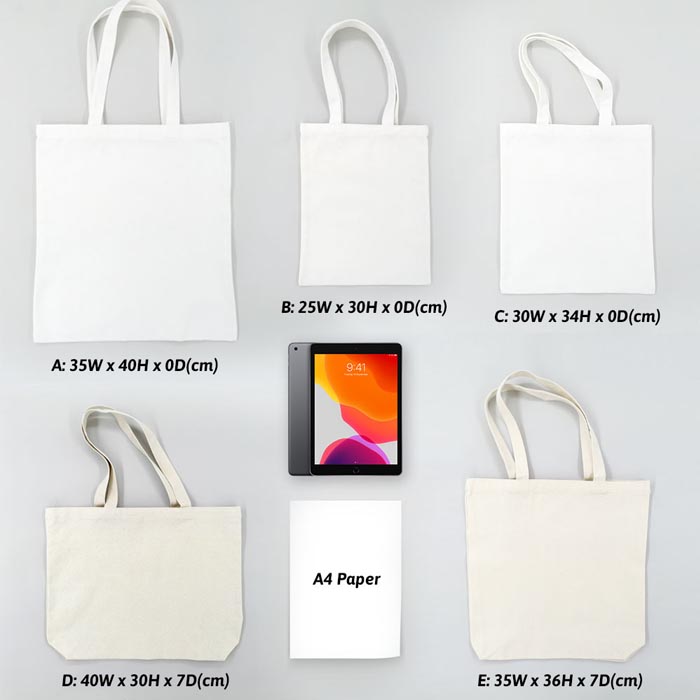 CB-01 Canvas Bags - each印服裝訂造專門店