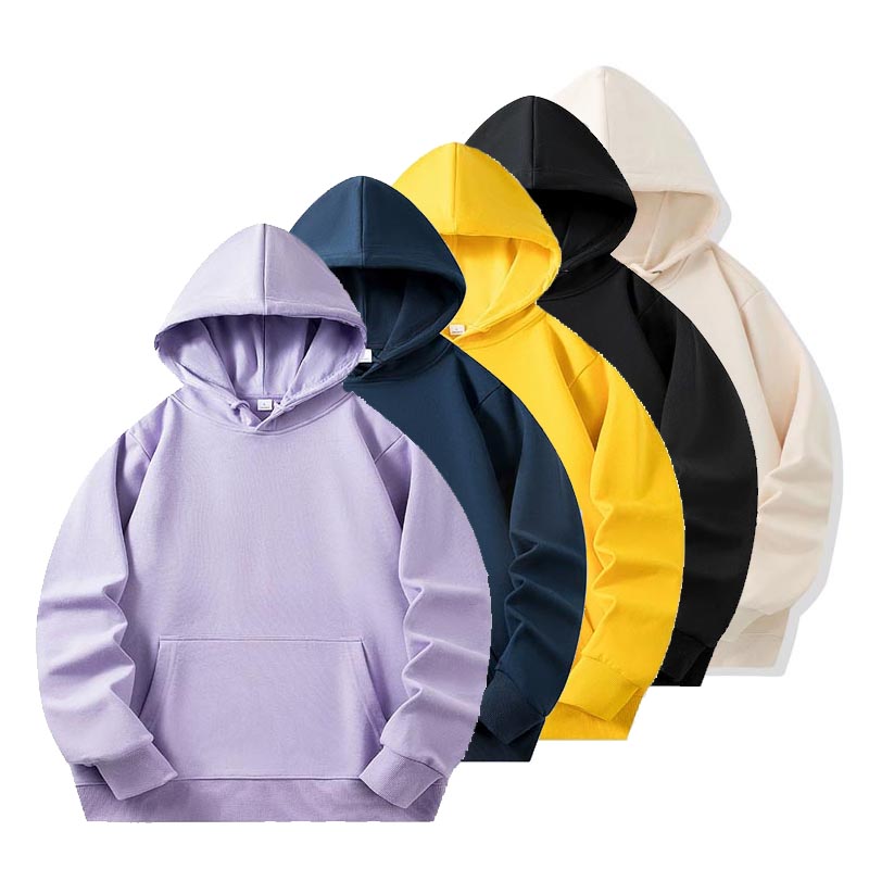 伊特薄款CVC前袋衛衣 (250g) - each印服裝訂造專門店