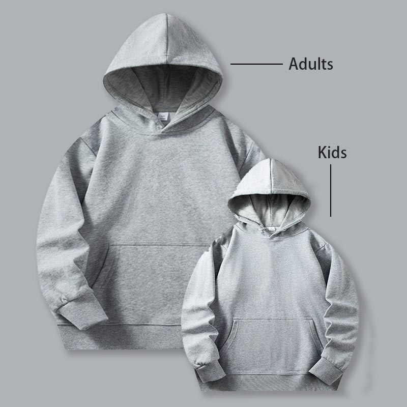 伊特薄款CVC前袋衛衣 (250g) - each印服裝訂造專門店