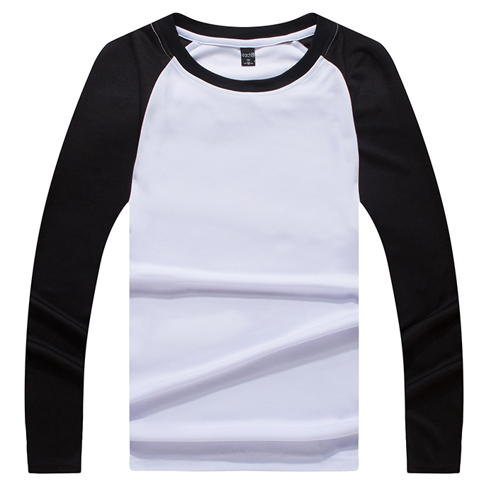 訂造CT-13 圓領牛角T-Shirt (長袖) — 你的印衫好幫手！