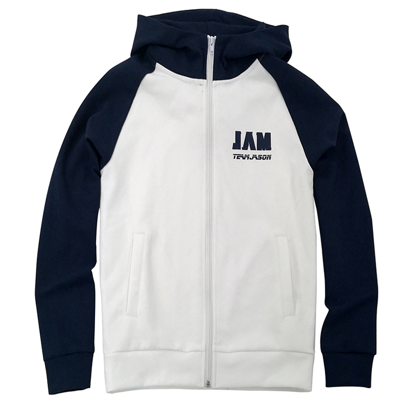 JT-06 Custom Zipper Raglan Jacket with Cap - each印服裝訂造專門店